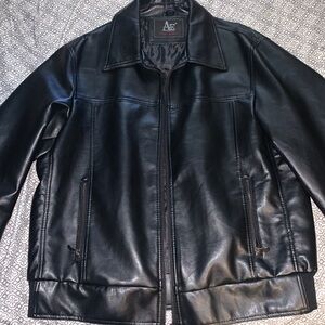 AE Large leather jacket